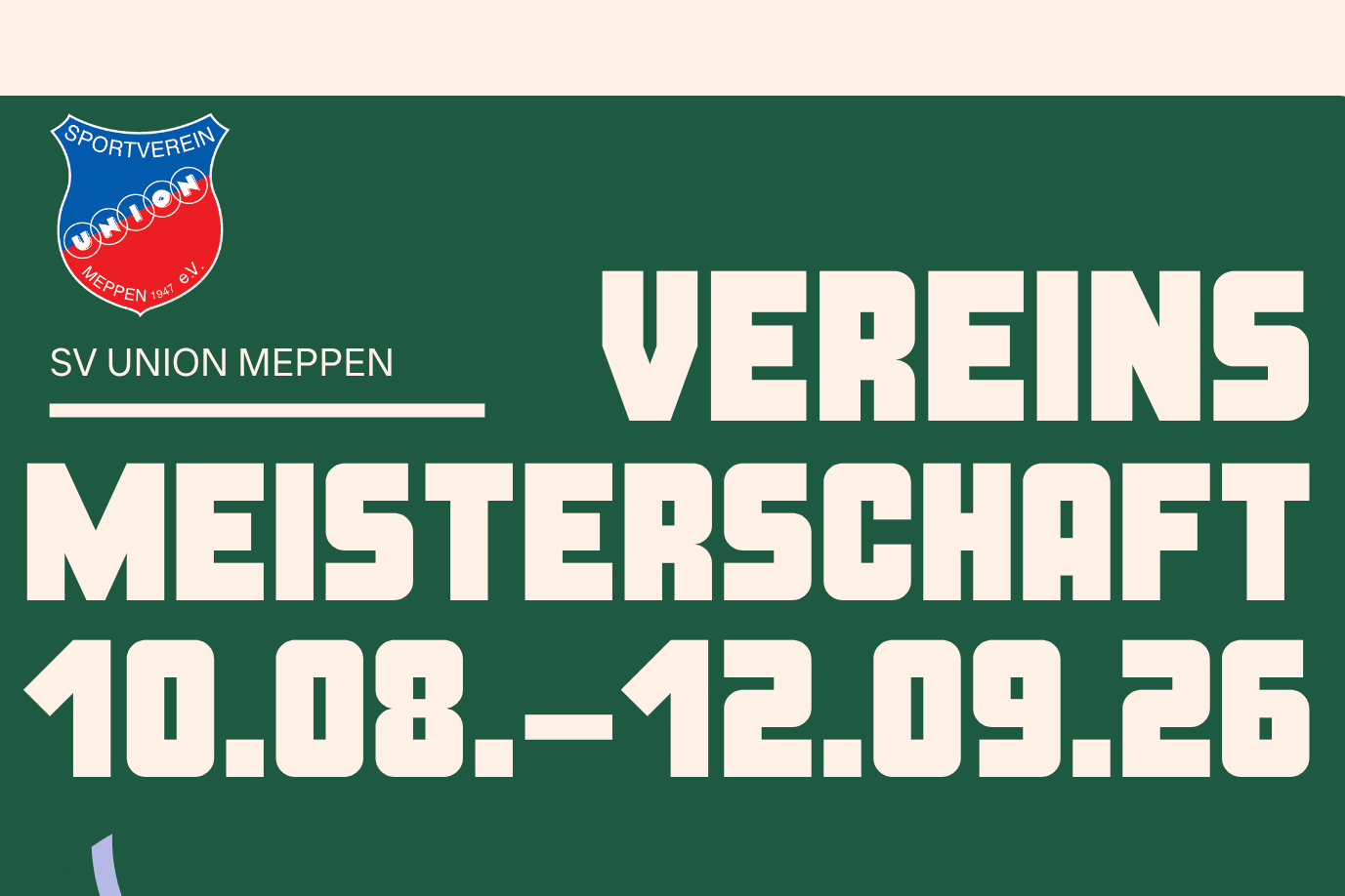 Poster Vereinsmeisterschaft